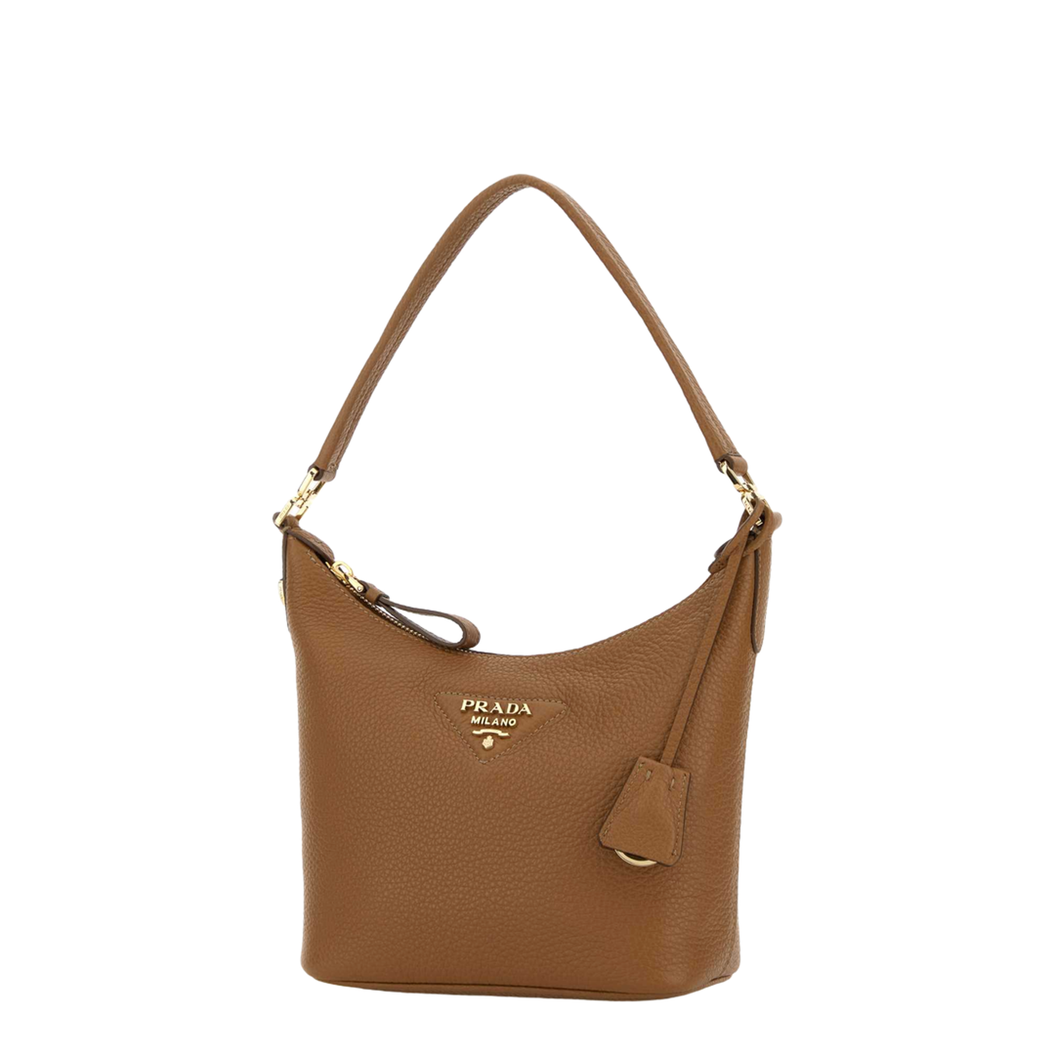 MAYFEYR - Prada - Camel Leather Shoulder Bag - 1BC278VONO2DKVF03CW