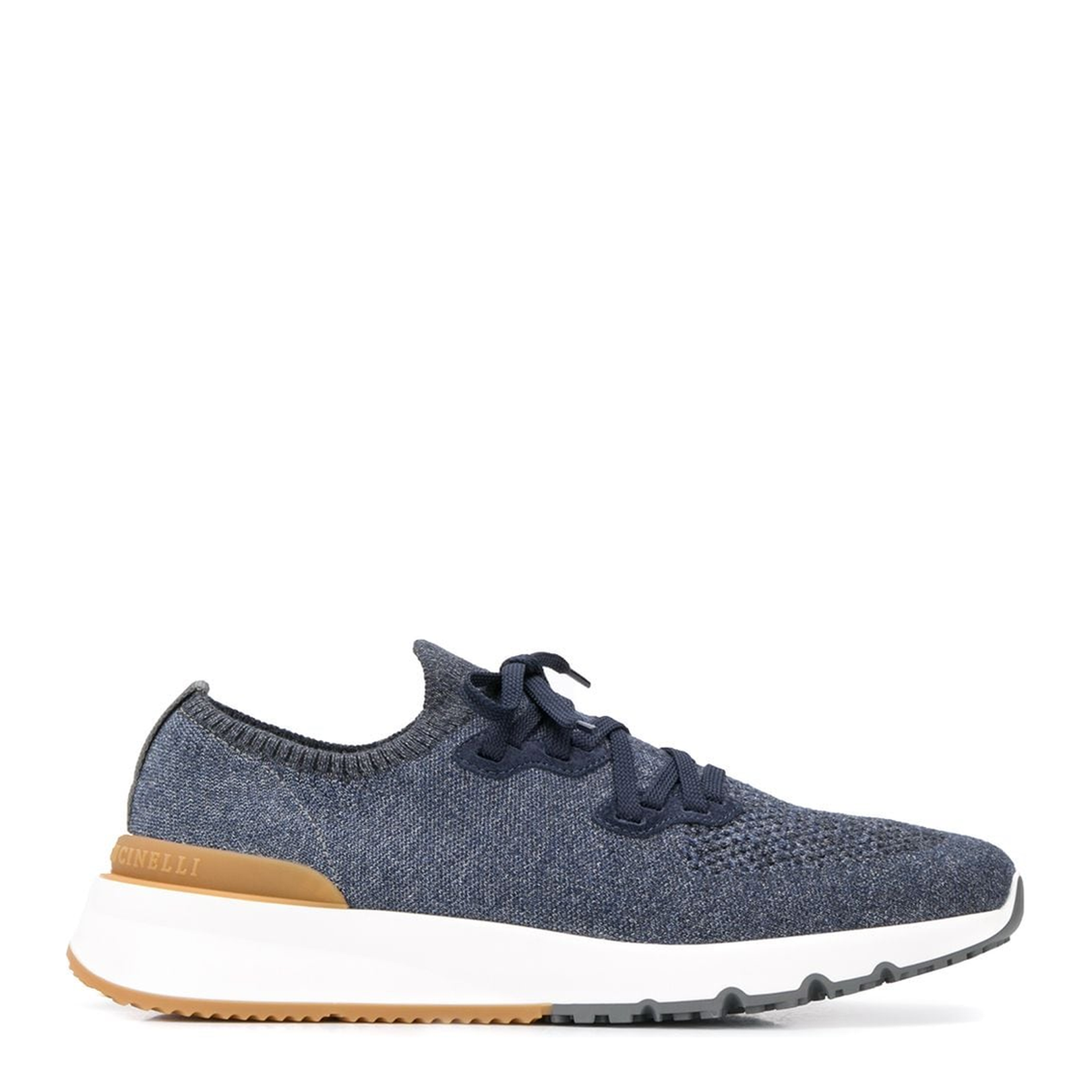 Mesh Knitted Lace Up Trainers