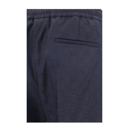 GG Fabric Jacquard Pant with Web