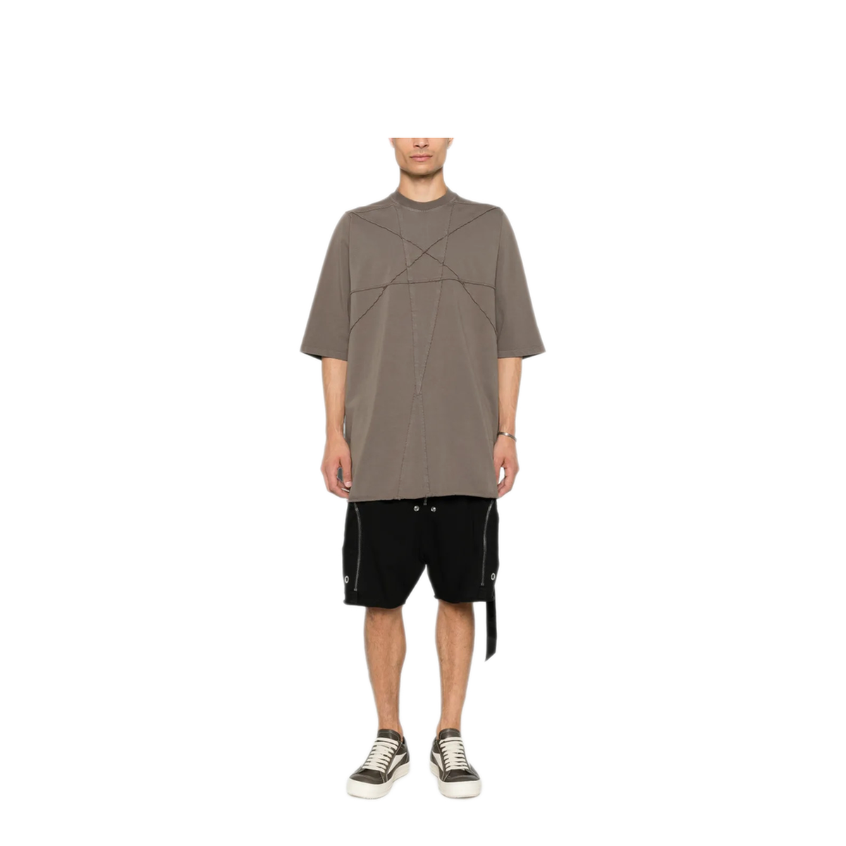 MAYFEYR - Rick Owens - Crew Neck Oversized T Shirt - DU02F6274RIGET234