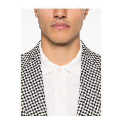 Lyocell Pique Polo Shirt In White