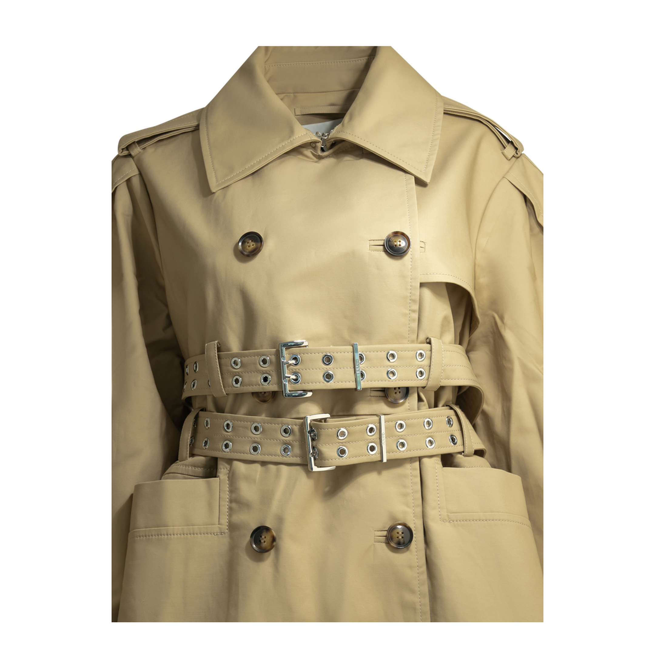 MAYFEYR - Ganni - Cotton Trench Coat - A1010100ZZR