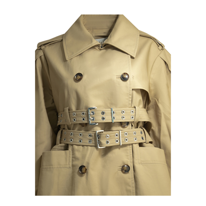 MAYFEYR - Ganni - Cotton Trench Coat - A1010100ZZR