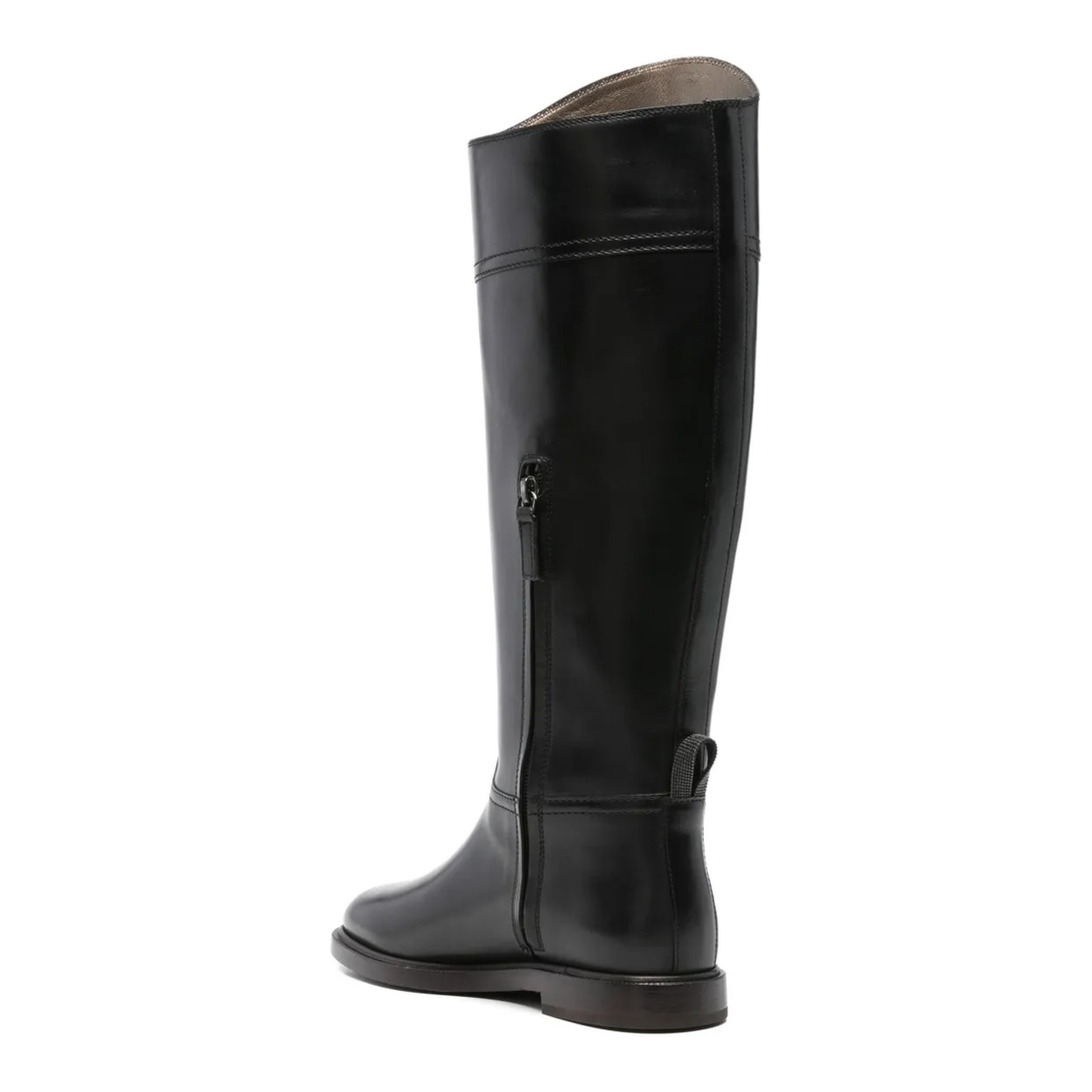 MAYFEYR - Brunello Cucinelli - Leather High Riding Boots - MZOLC3039C101