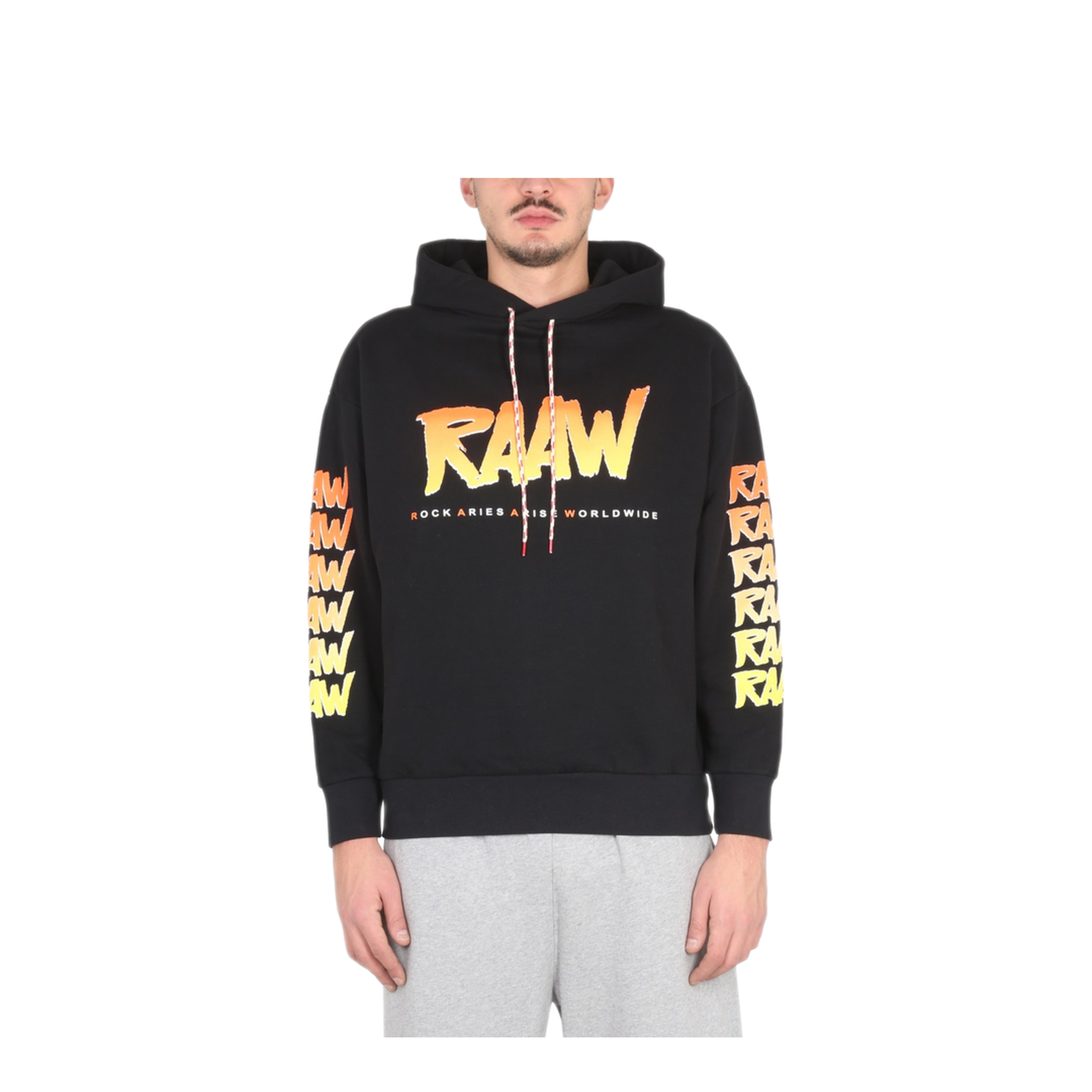 MAYFEYR - ARIES - Sweatshirt With Logo Print - FTAR20011BLK