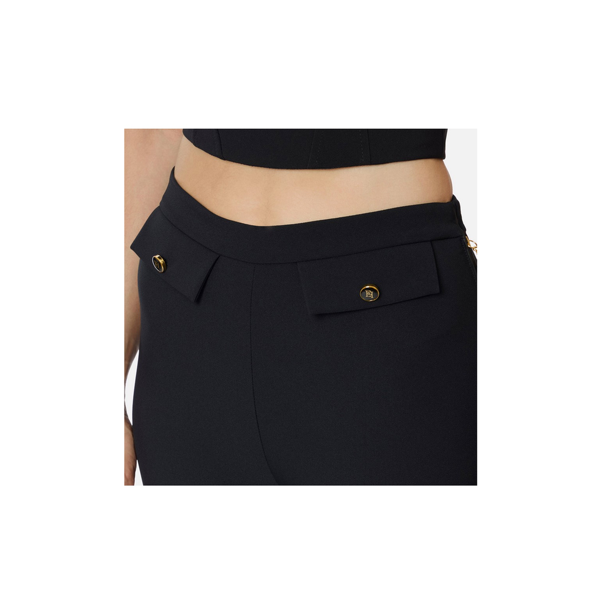 MAYFEYR - Elisabetta Franchi - Trousers - PA12056E2110