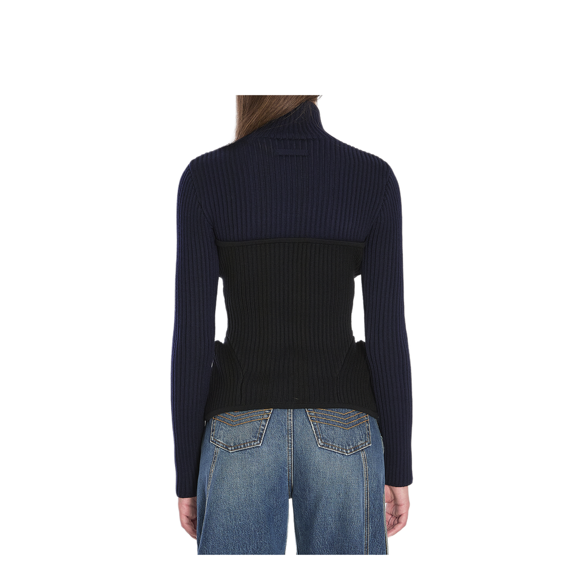 MAYFEYR - Jean Paul Gaultier - Ribbed Knit Pullover - WPO005K0015900