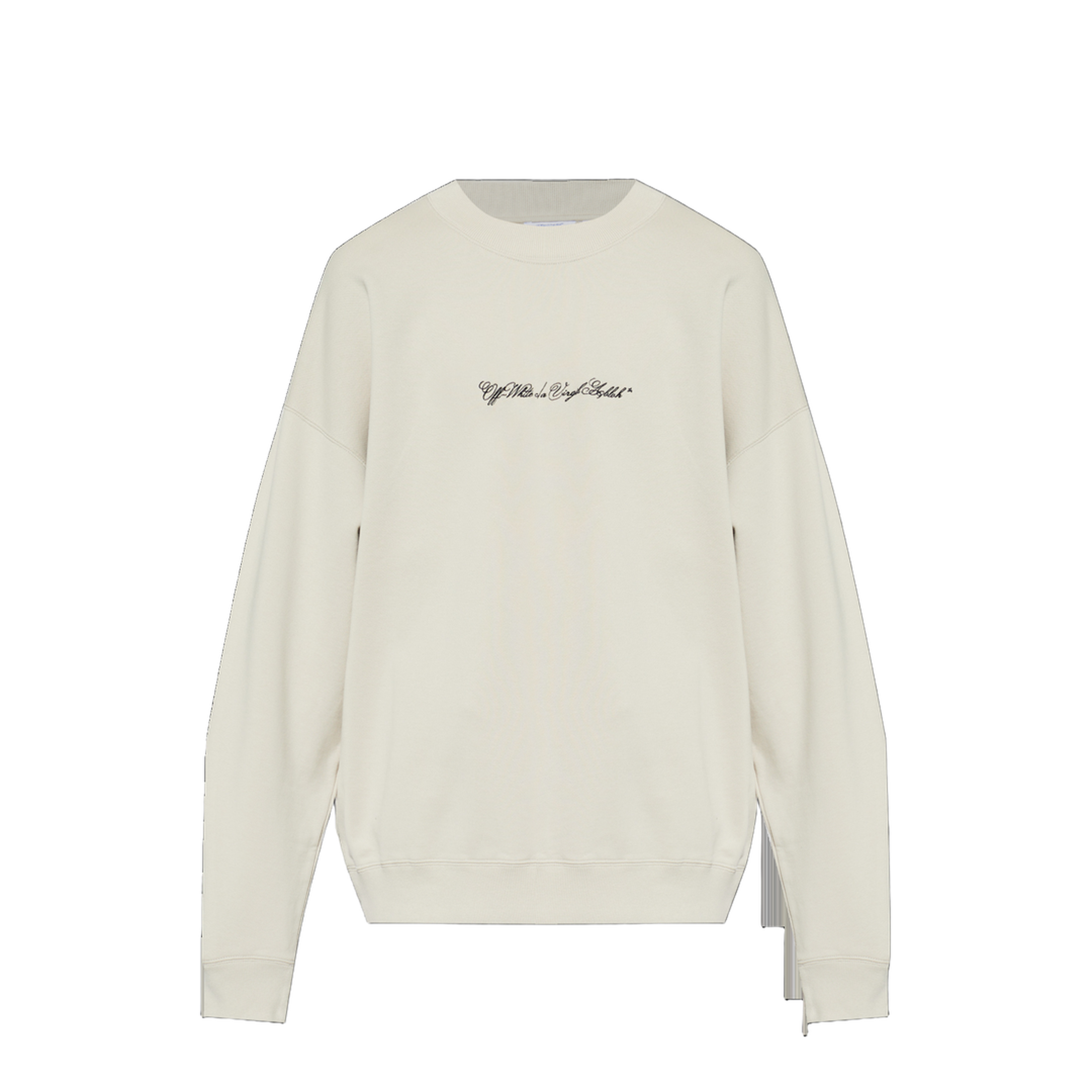MAYFEYR - Off-White - Sweatshirt With Embroidered Logo - 44MBA054S26F001270