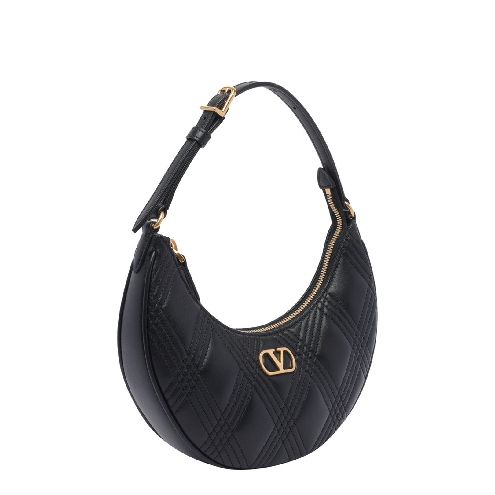 Quiltie 67 Hobo Bag - Black