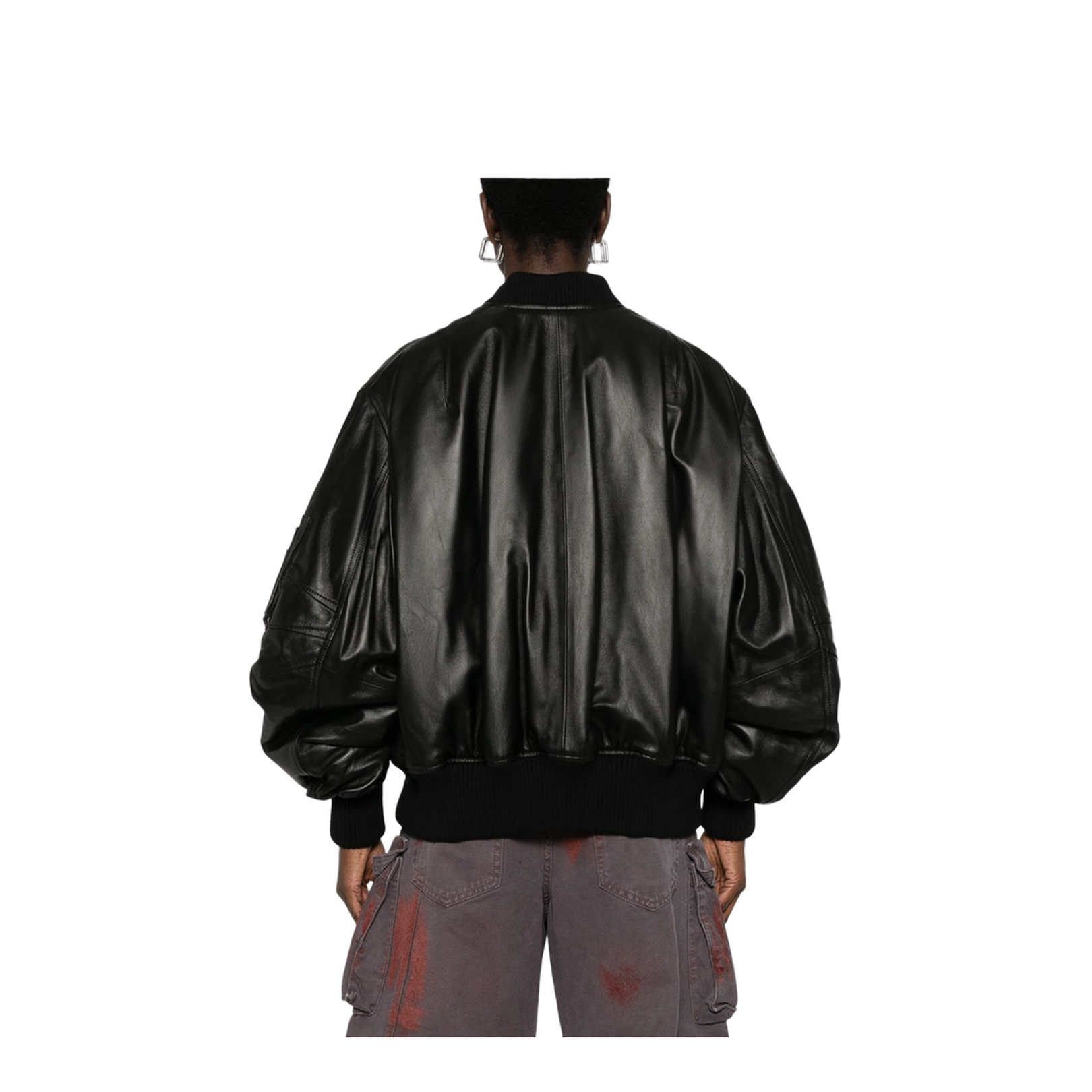 Black Anja Bomber Jacket