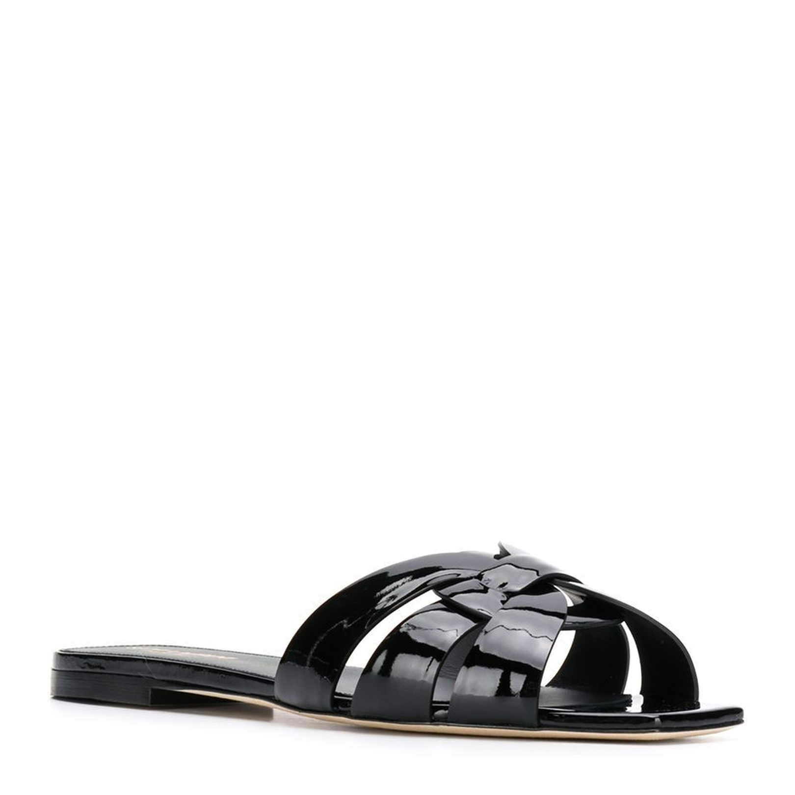 Tribute Mules in Patent Leather