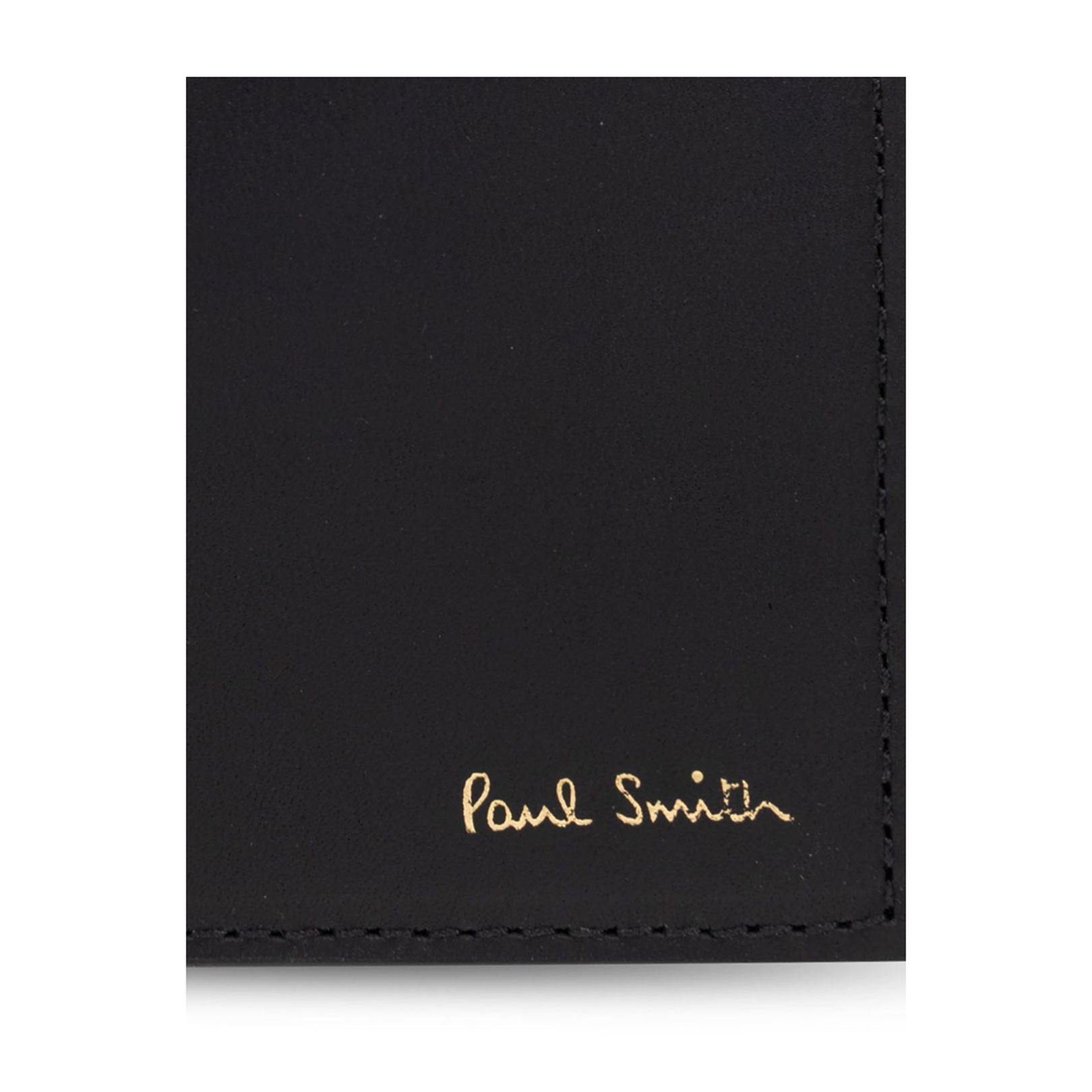 Signature Stripe Leather Wallet