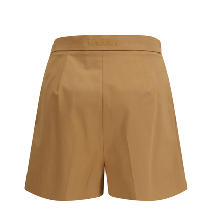 MAYFEYR - Max Mara - Stretch Cotton Satin Shorts - 2611141012600