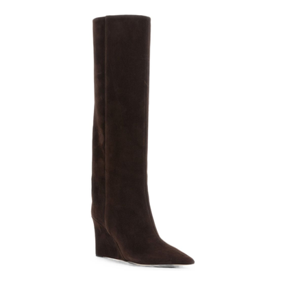 MAYFEYR - Jimmy Choo - Boots Brown - BLAKEKB85SUECHOCOLATE