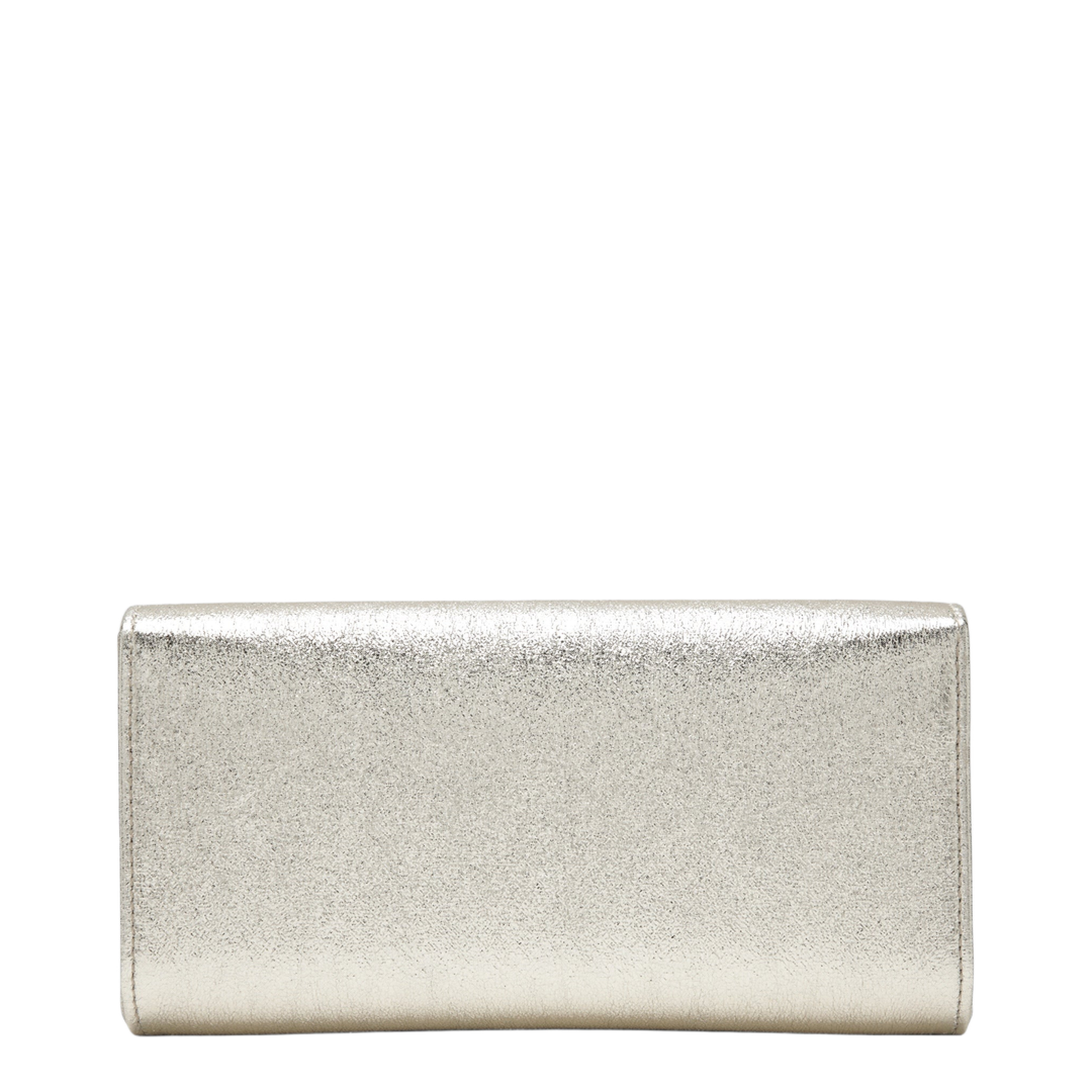 MAYFEYR - Jimmy Choo - Brilliance Fabric Clutch In Platinum Ice - EMMIEDXBOO1389
