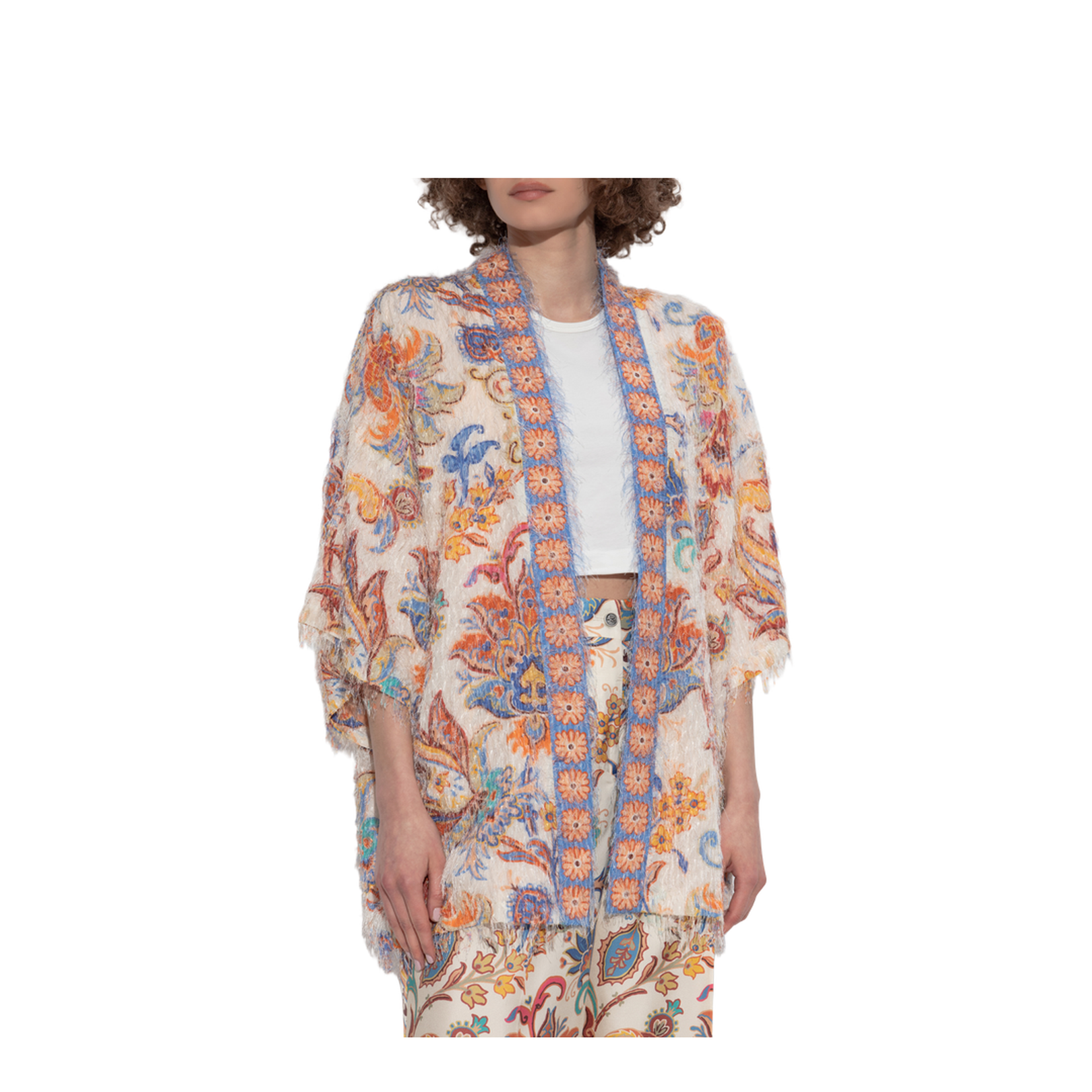 Cardigan with Fringes