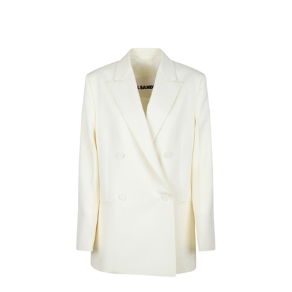 Cream Wool Blazer