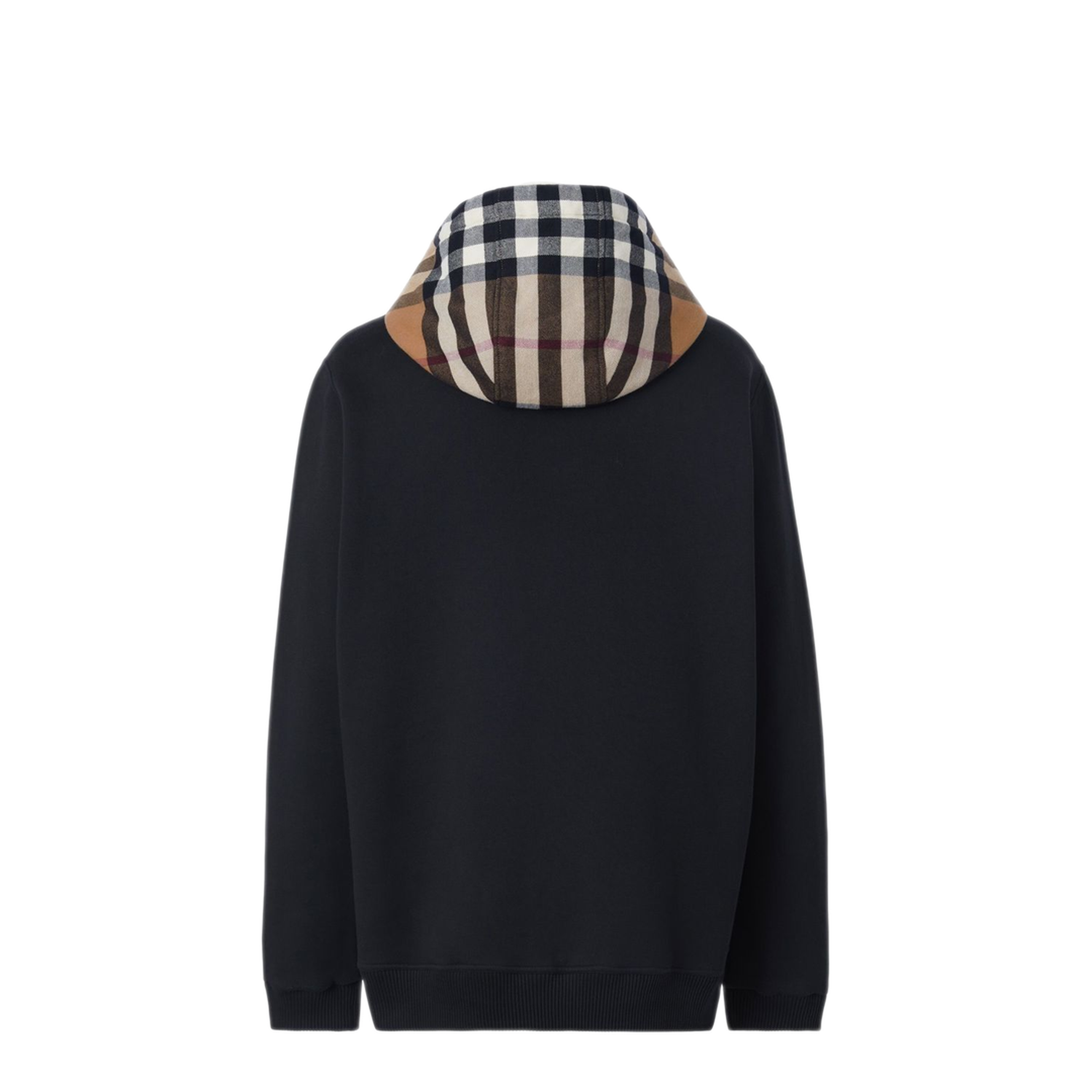 MAYFEYR - Burberry - Checked Cotton Hoodie - 8060705A1189