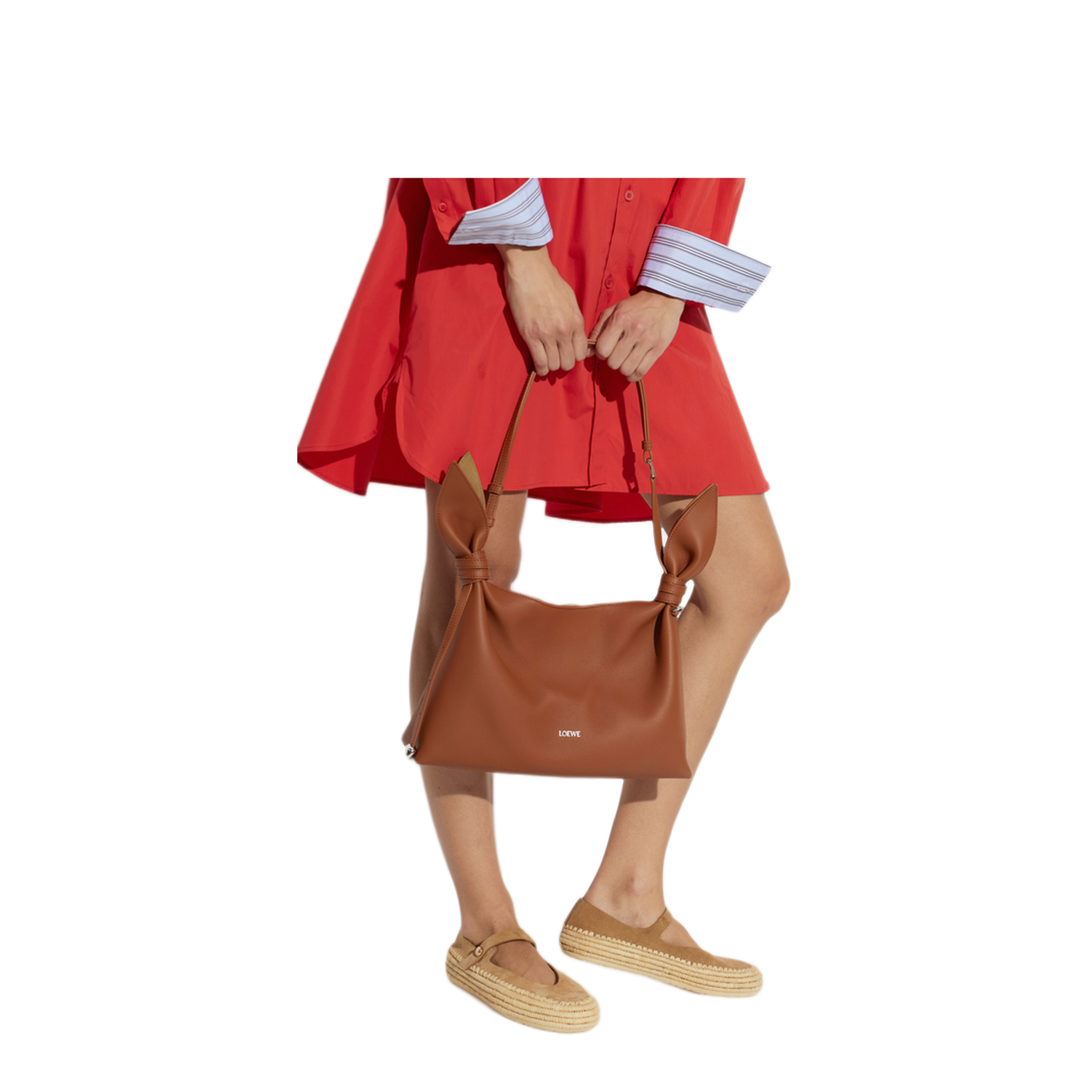 MAYFEYR - Loewe - Scarf Medium Bag - ABNYBNMX010SQUIRREL