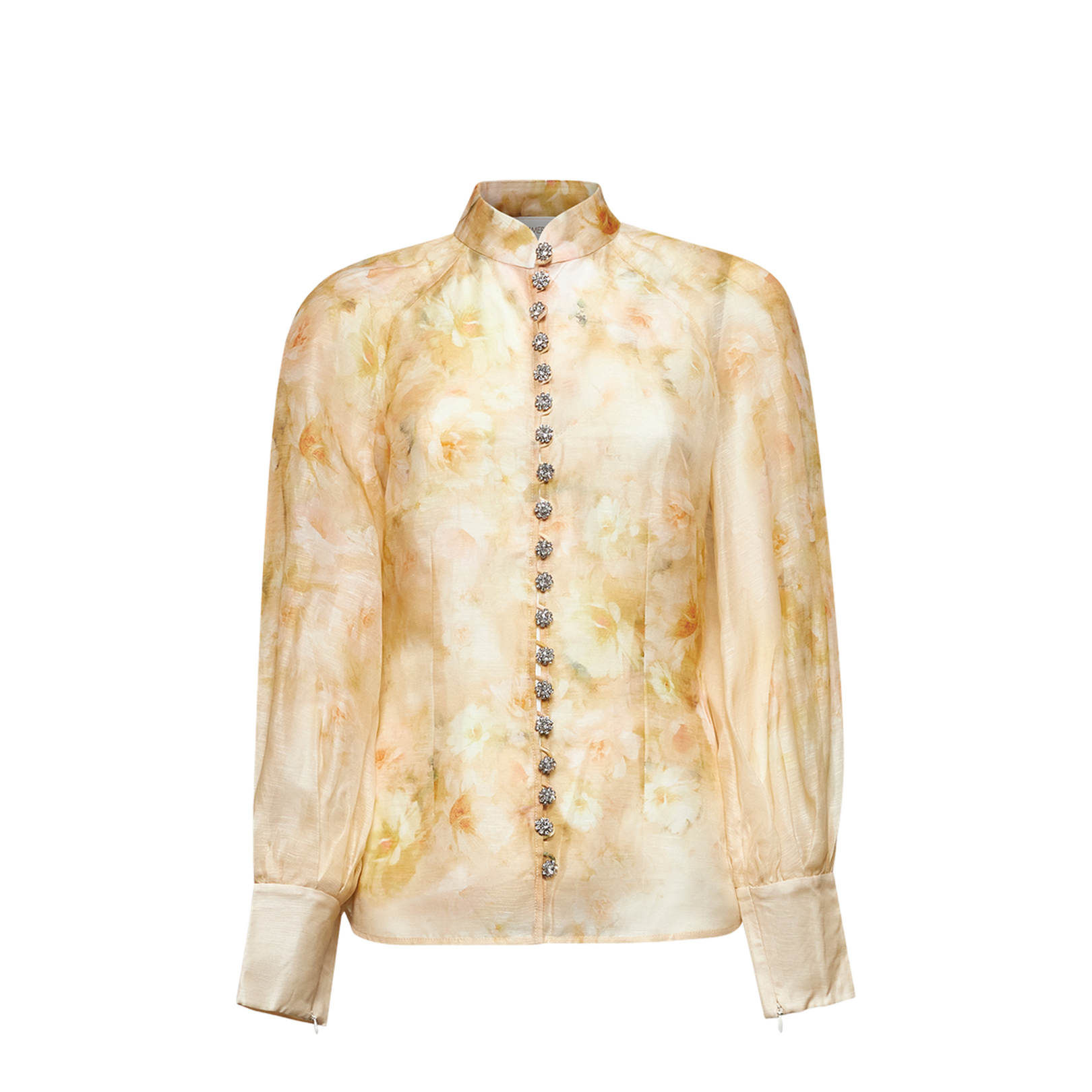 Crush Printed Linen Shirt