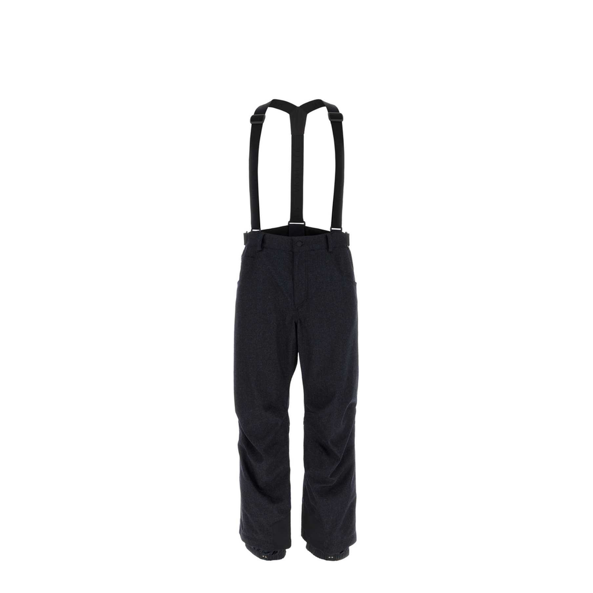 Dark Blue Wool Ski Trousers