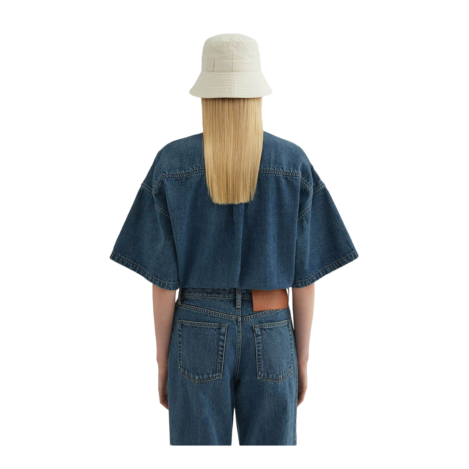 Blue Cotton Denim Shirt