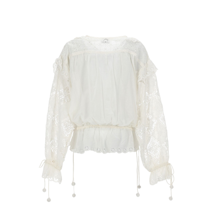 MAYFEYR - Isabel Marant - Blusa "Nowana" - HT0886FAD2J17I20WH