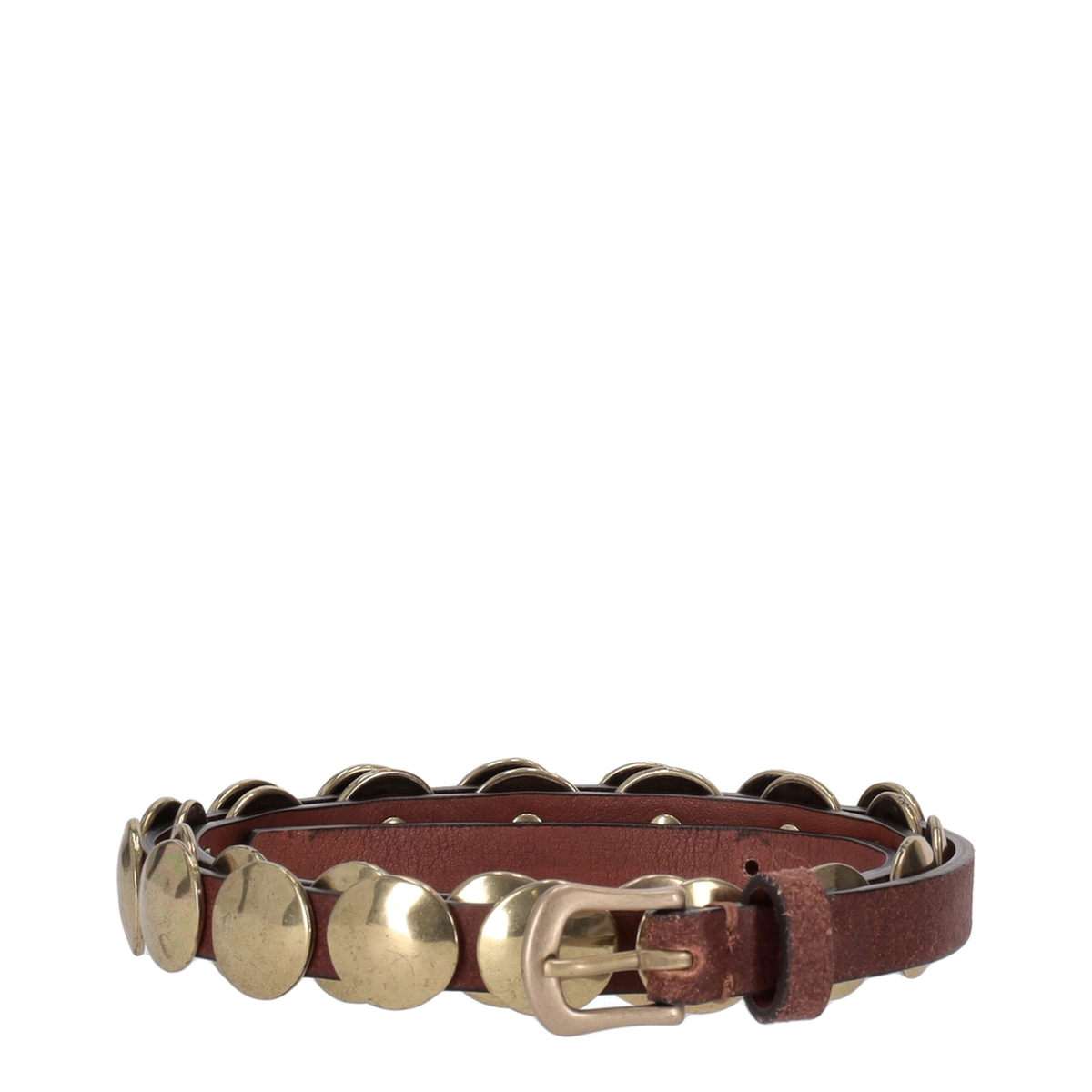 MAYFEYR - Golden Goose - Trinidad Thin Washed Leather Belt - GWA00408A00044855516