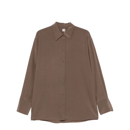 MAYFEYR - Toteme - Shirts Brown - 263WRT0891FB0115102