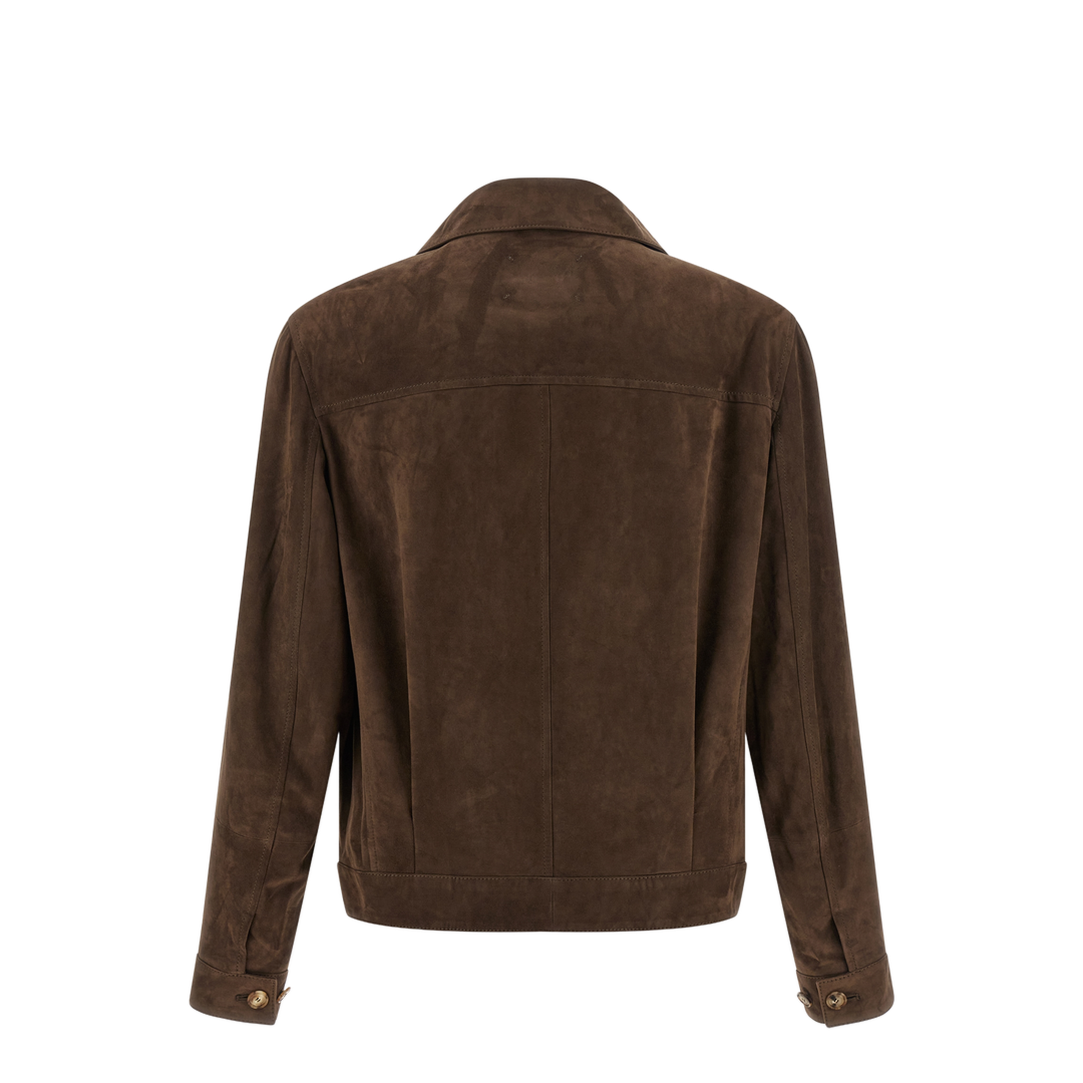 Suede Jacket Brown