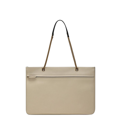 Large Viva Superstar Bag in Butter White/Black