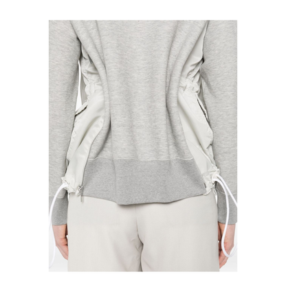 Sponge Sweat x Nylon Twill Hoodie