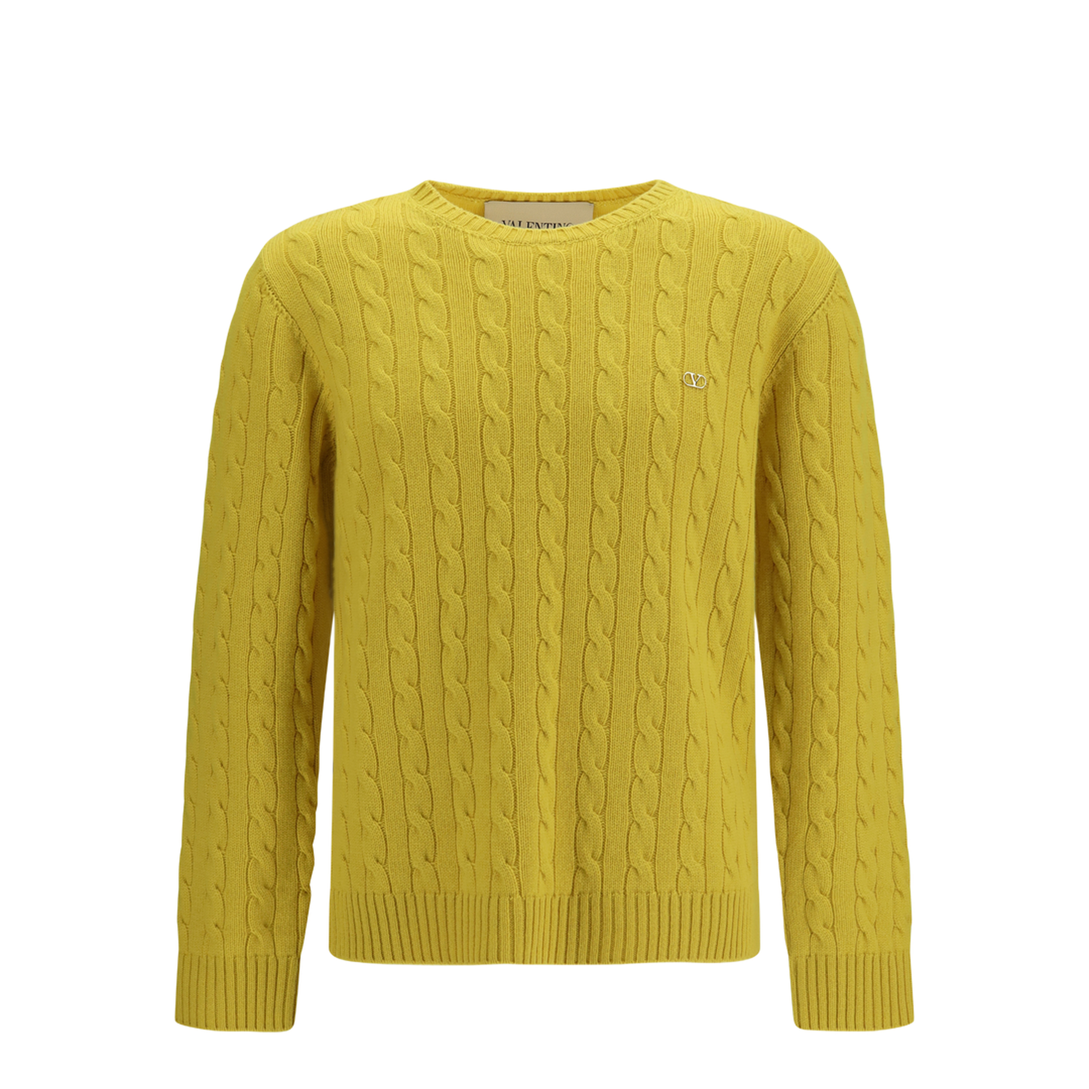 MAYFEYR - Valentino - Vlogo Cable-Knit Cashmere Sweater - 9V3KC38ZBLJ