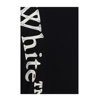 MAYFEYR - Off-White - Vertical Bookish Crewneck Sweater - 2FE00534TW043