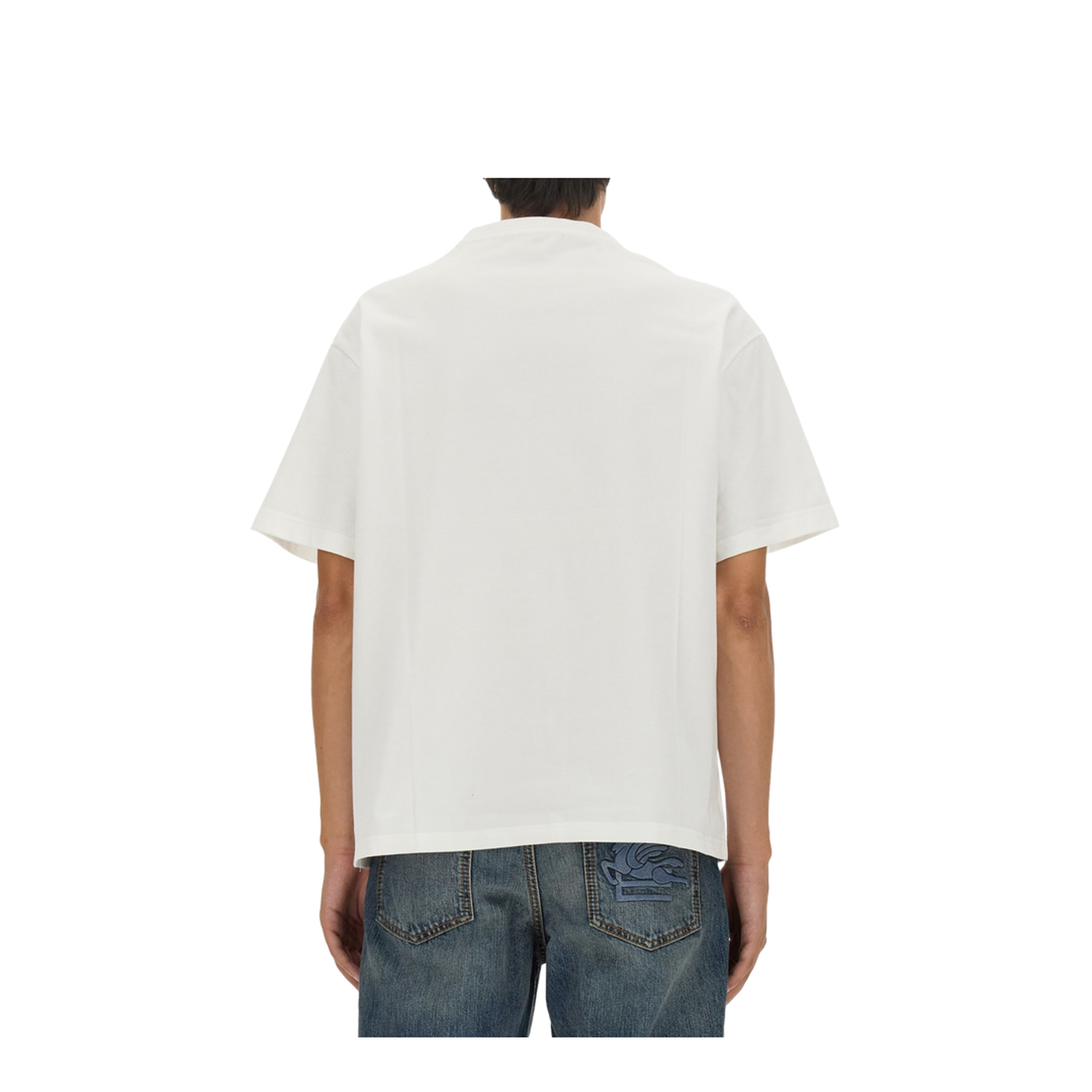 T-shirt With Pegasus Embroidery