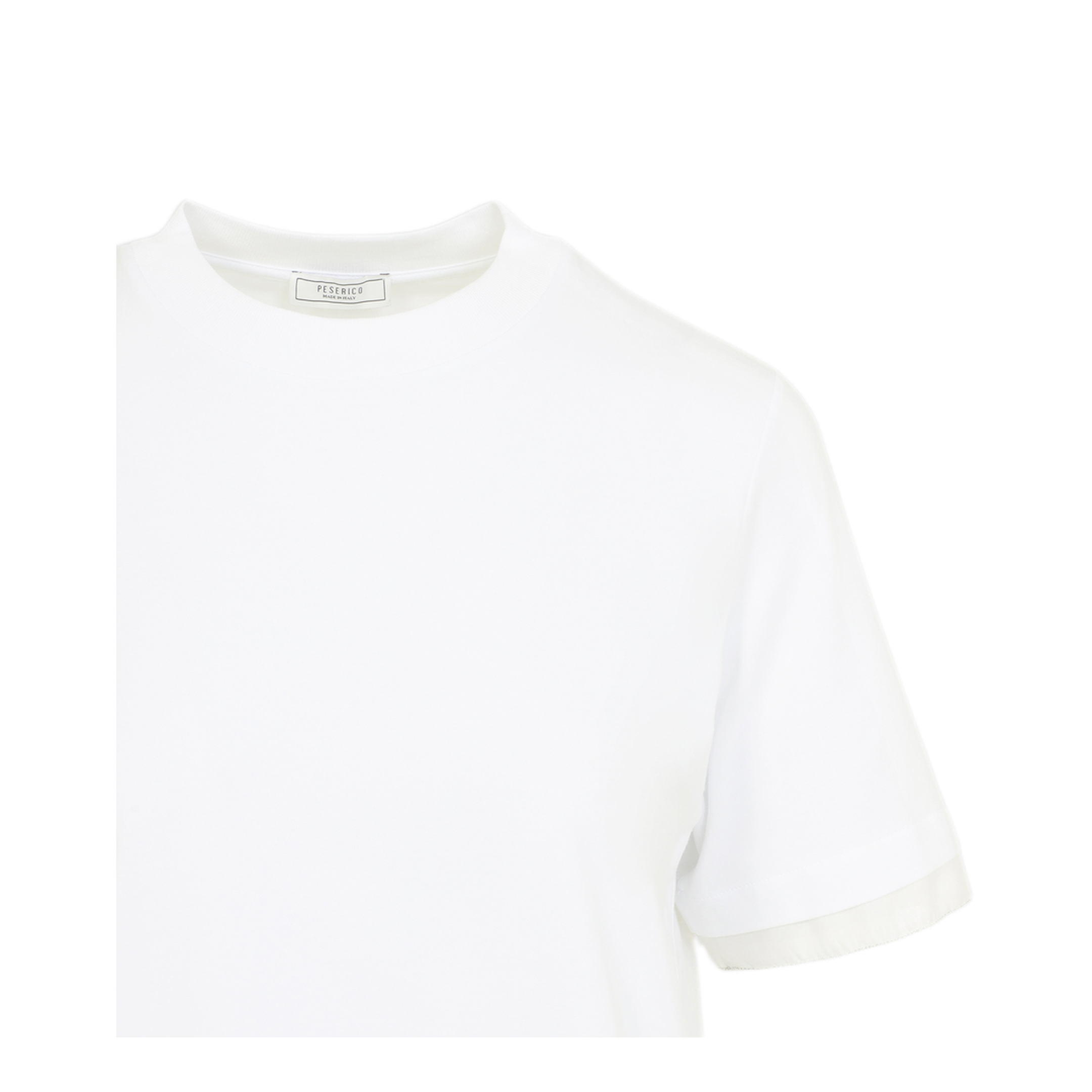 MAYFEYR - PESERICO - White Cotton T Shirt - A06739J00070A00A