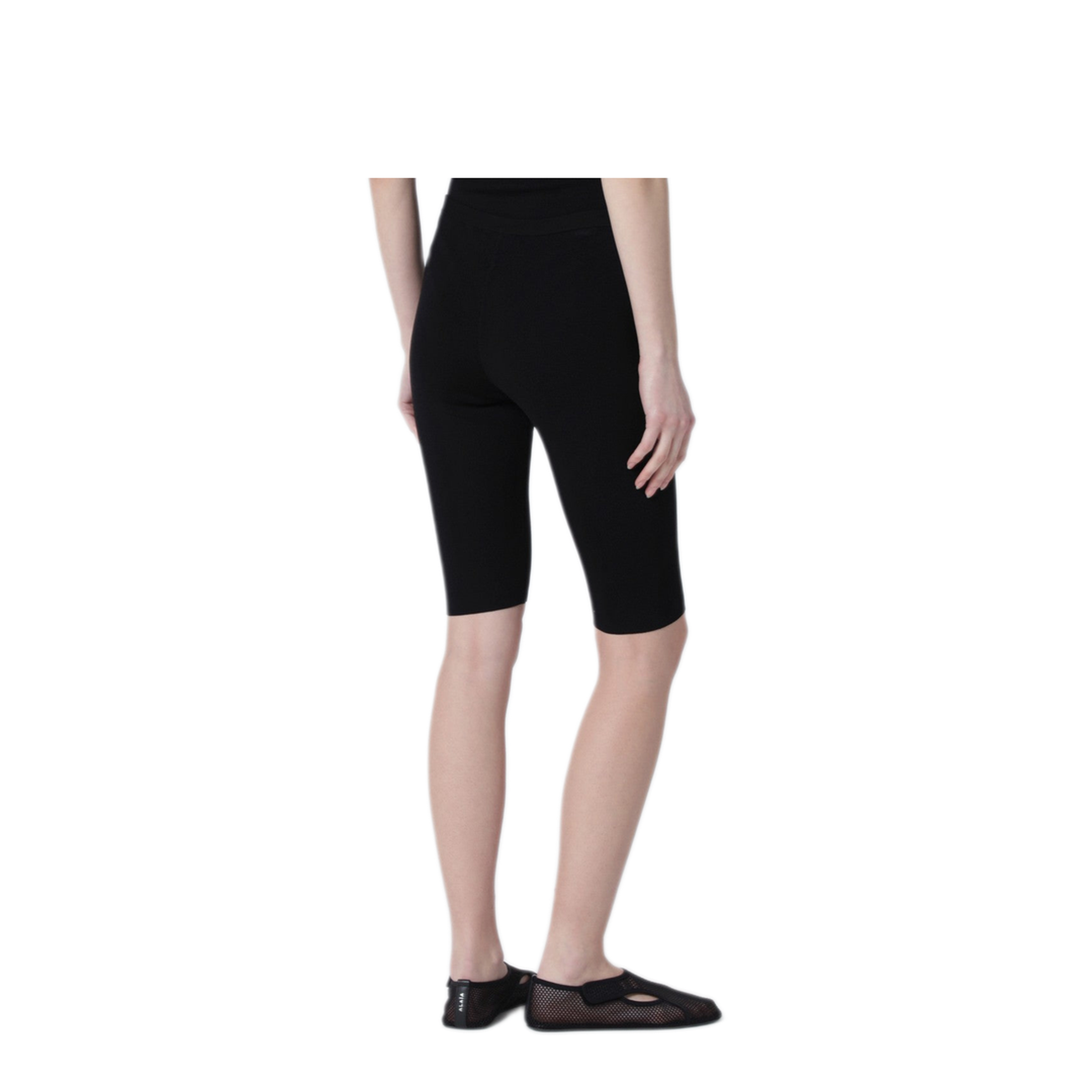 MAYFEYR - Entire Studios - Black Short Leggings In Viscose Jersey - ESSS26SH01237VI0015