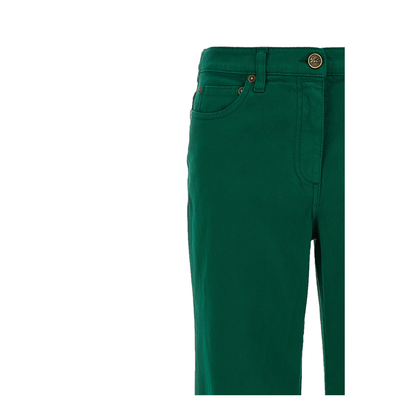 Cotton Trousers Green