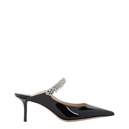 MAYFEYR - Jimmy Choo - Bing 65 Mules - BING65PATBLACK