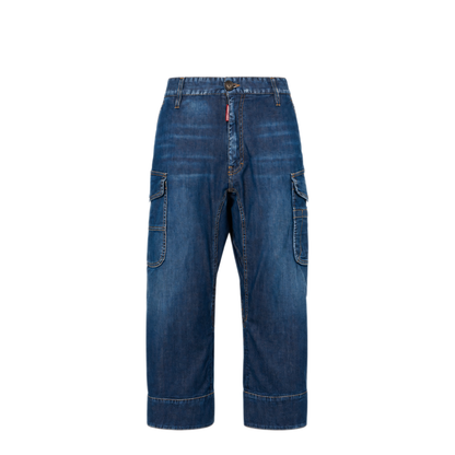 MAYFEYR - Dsquared2 - Trousers 34 Navy Blue - S75KB0573S30341470