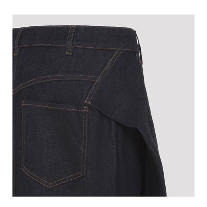 MAYFEYR - Jacquemus - Denim Midi Skirt - SKW00701AD00041390