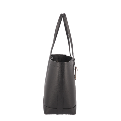 Medium Grainy Leather London Tote Bag