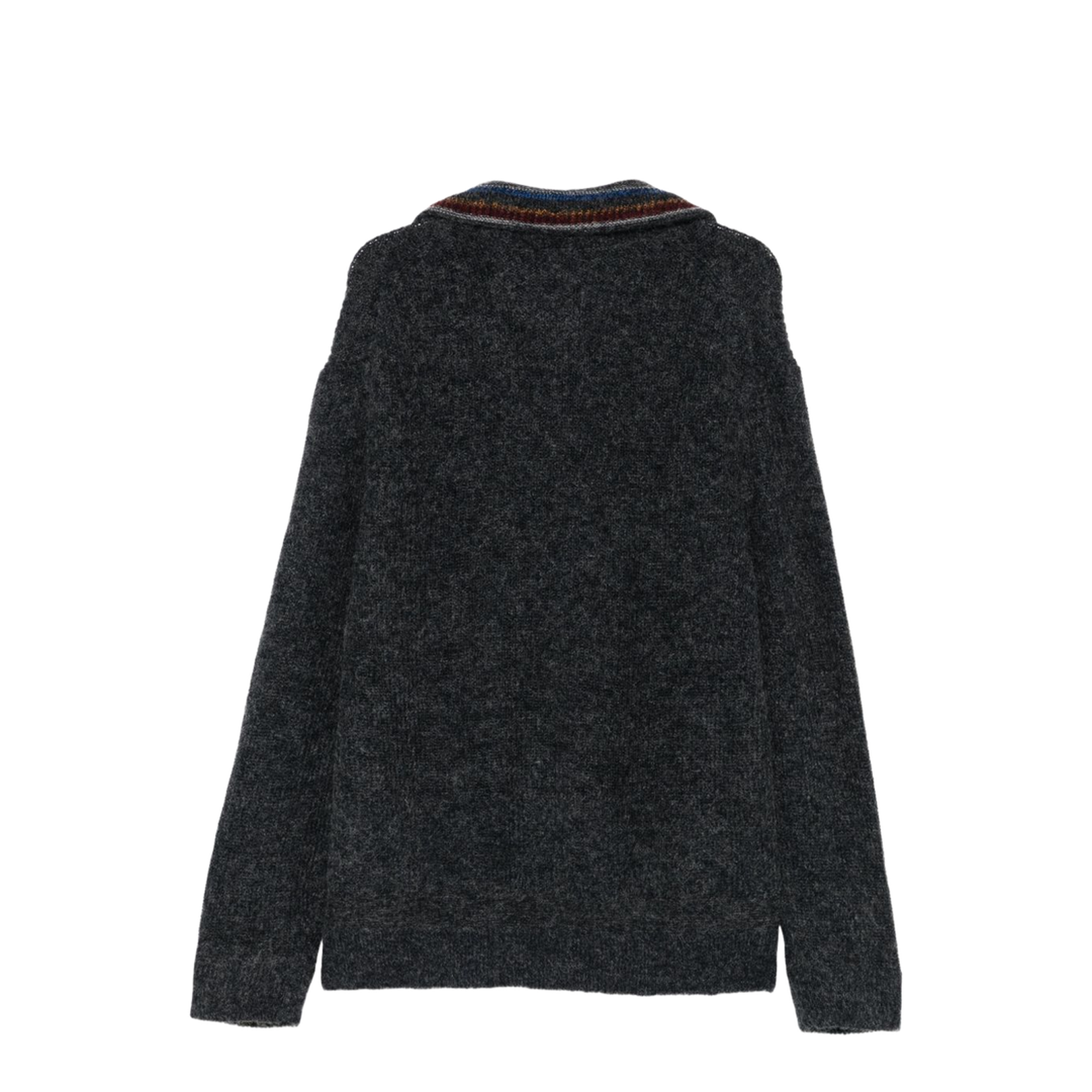 Zip-Up Turtleneck Sweater