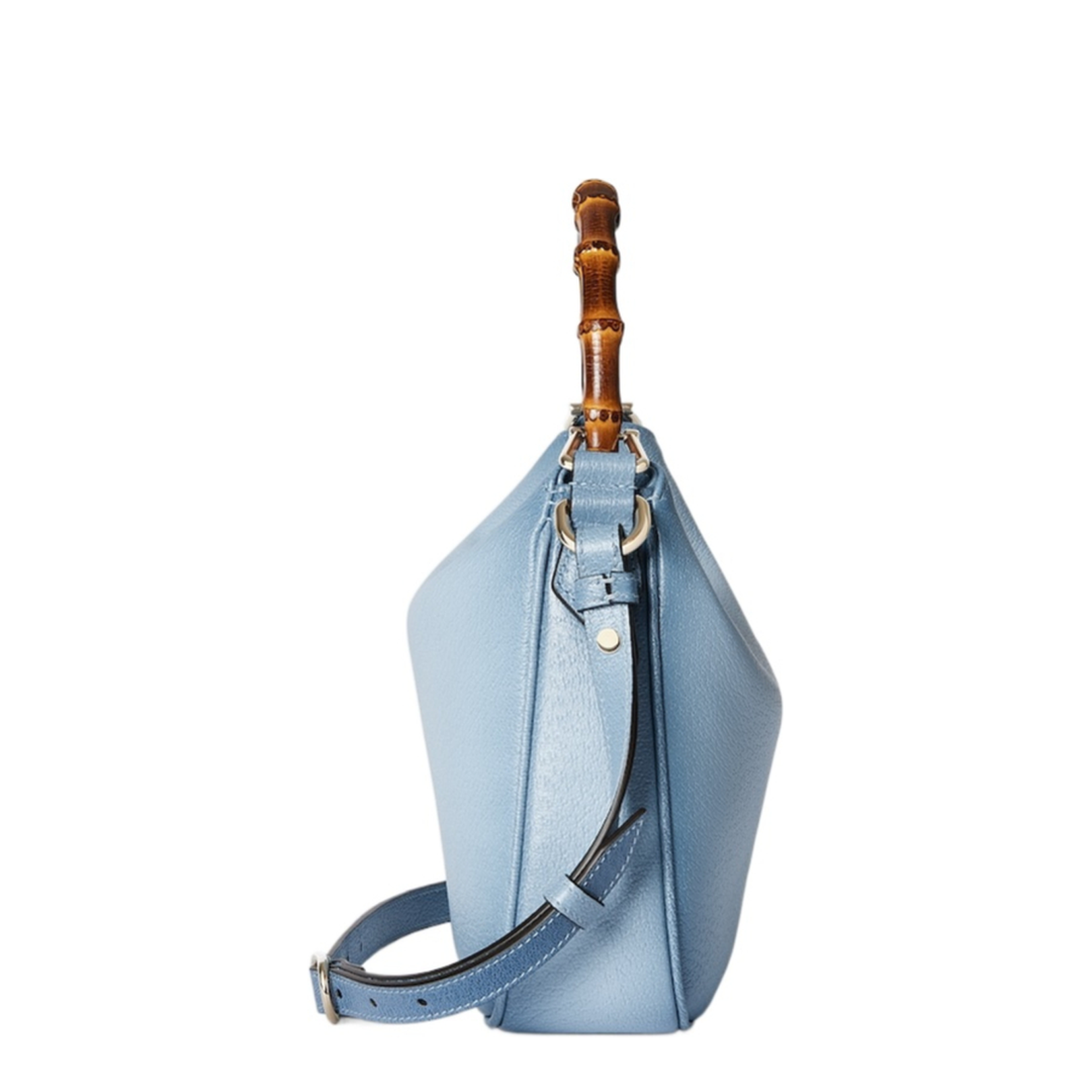 Diana Small Shoulder Bag in Gradient Blue Leather