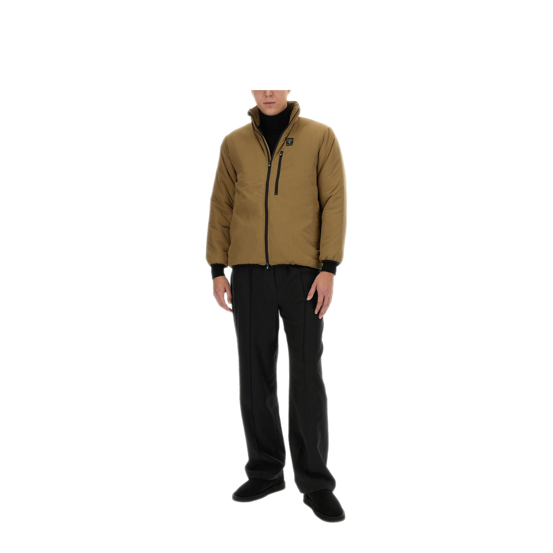 MAYFEYR - SOUTH2 WEST8 - Jacket With Logo - NS724ALTBROWN