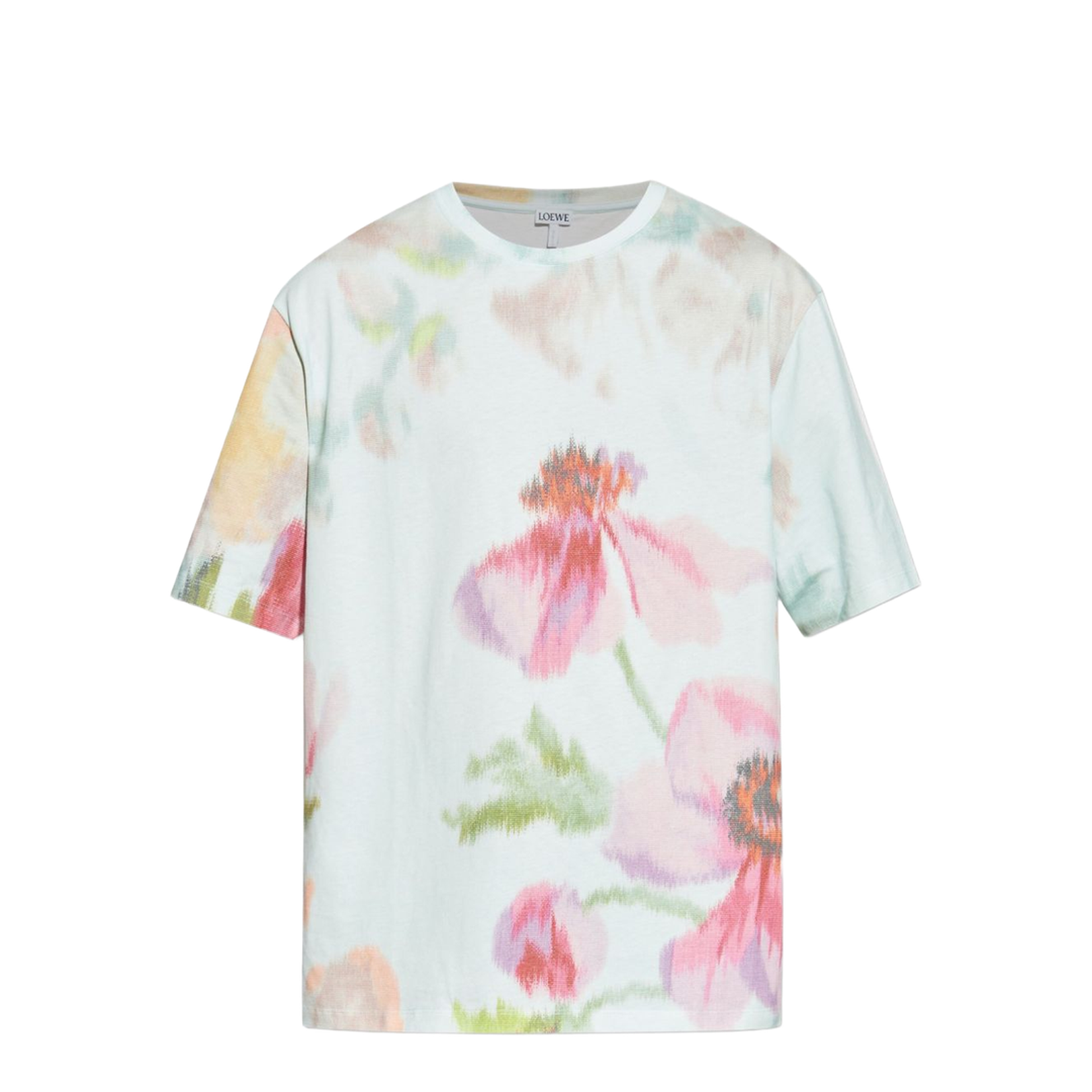 Loose Fit T-Shirt in Cotton Blue