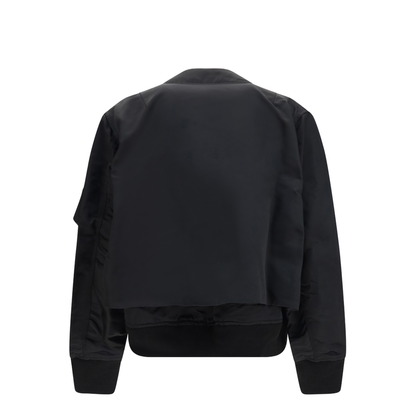 MAYFEYR - Sacai - Cotton Chino And Nylon Twill Double Jacket - 2604039M