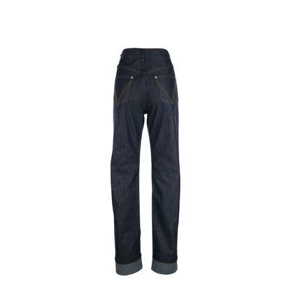 Indigo Straight Jeans in Indigo