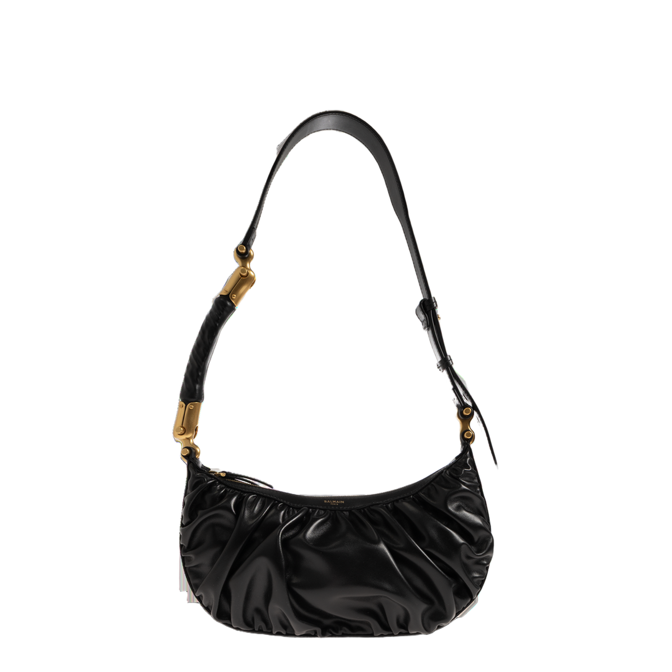 MAYFEYR - Balmain - Hobo Shoulder Bag - GN0BT048LPGN0PA