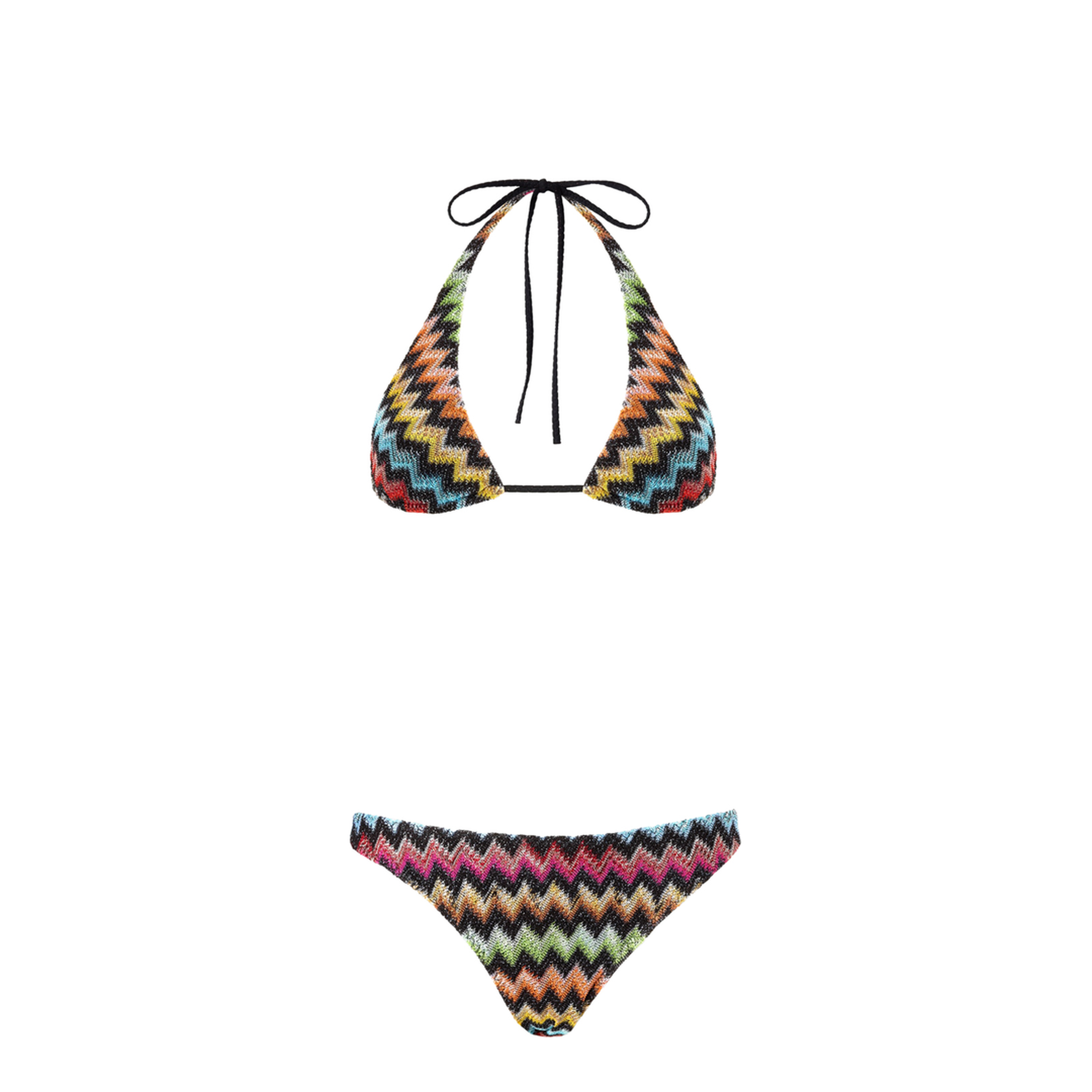 MAYFEYR - Missoni - Bikini In Lam Viscose With Micro Zigzag Pattern - MC23SP00BR014J